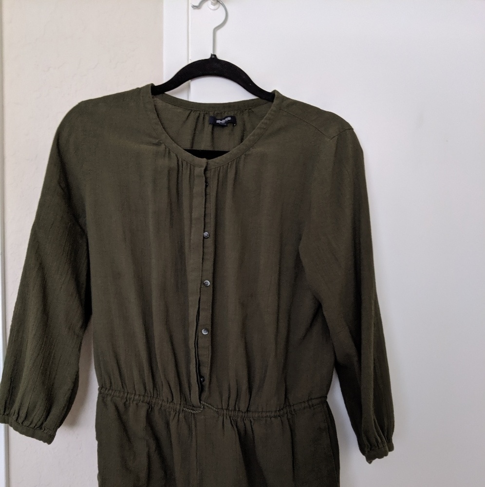 Madewell cover up romper